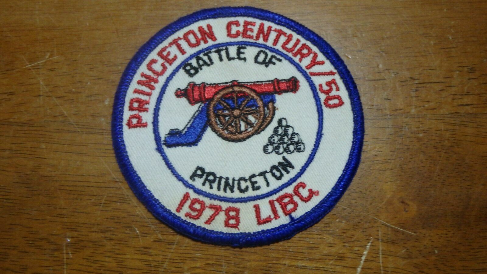 PRINCETON CENTURY / 50  BATTLE OF PRINCETON 1978 CIVAL WAR  PATCH BX 2 #5