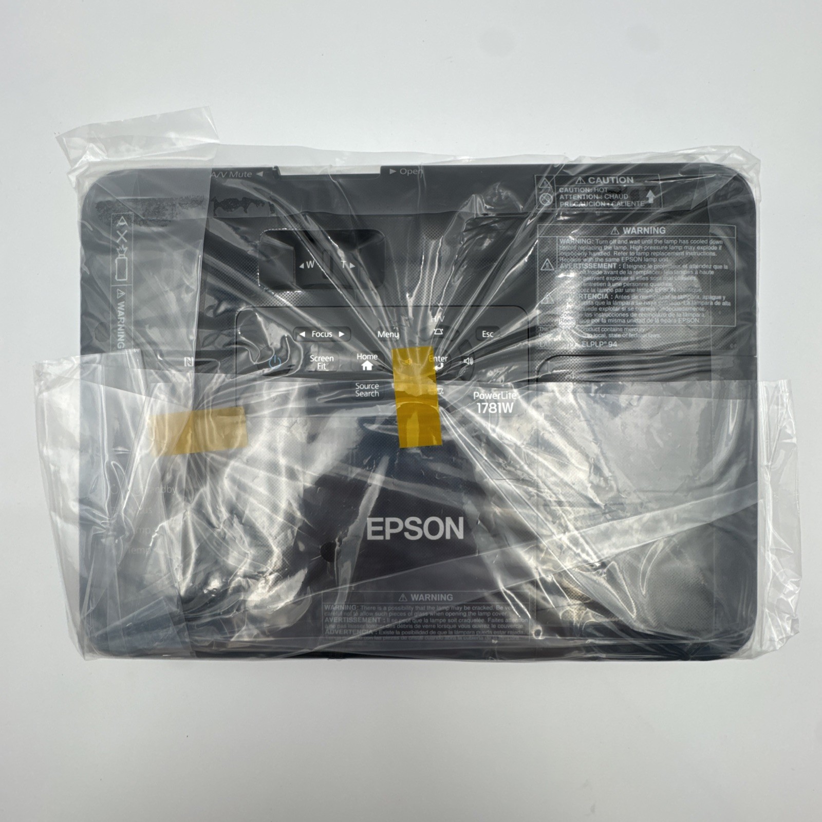 Epson Powerlite 1781W H794A Wireless 3LCD Black Projector