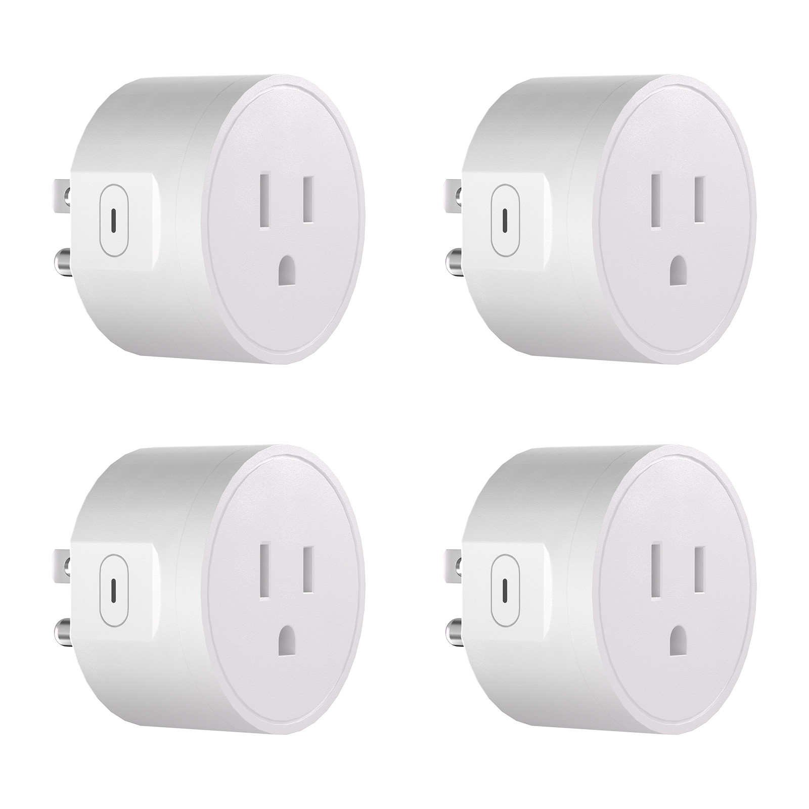 4PCS SONOFF S41STPB Matter Over WiFi Plug 15A Smart Outlet Timer Wireless Socket