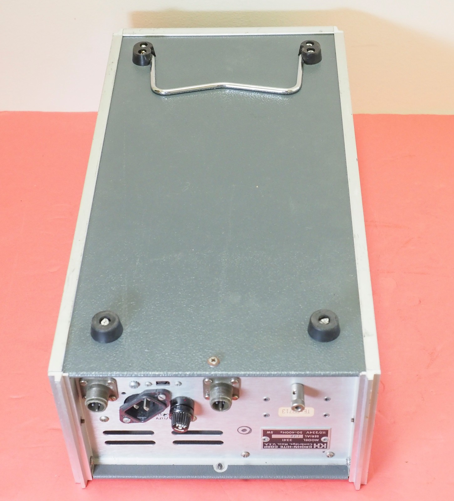Krohn-Hite 3341 Low-Pass/High-Pass Active Filter, Tested & Working