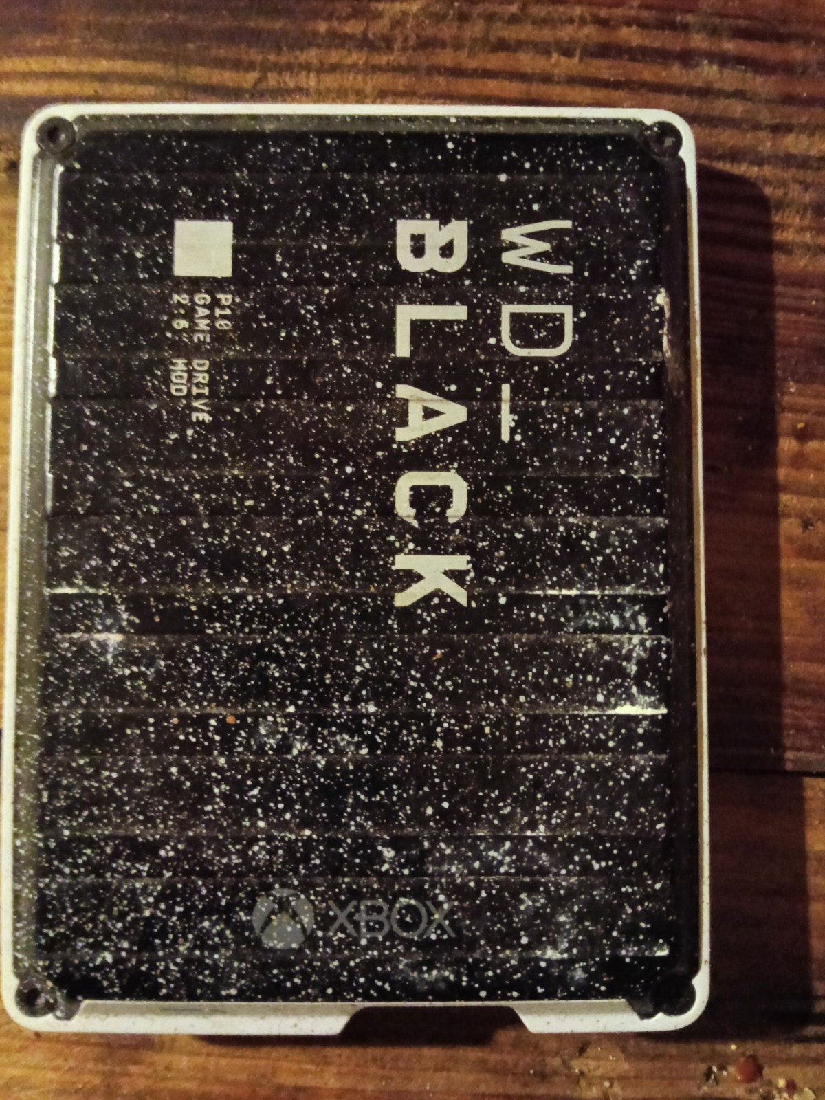 WD_BLACK P10 2TB External USB Hard Drive Black White for Xbox Console