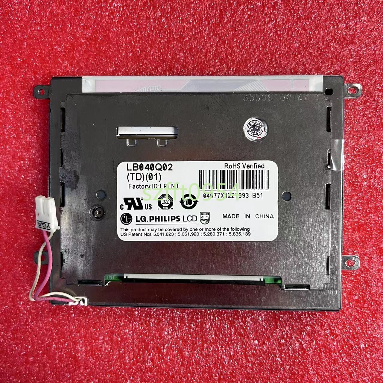 Original 4.0" inch LB040Q02-TD05 LCD screen LB040Q02-TD01 display screen panel