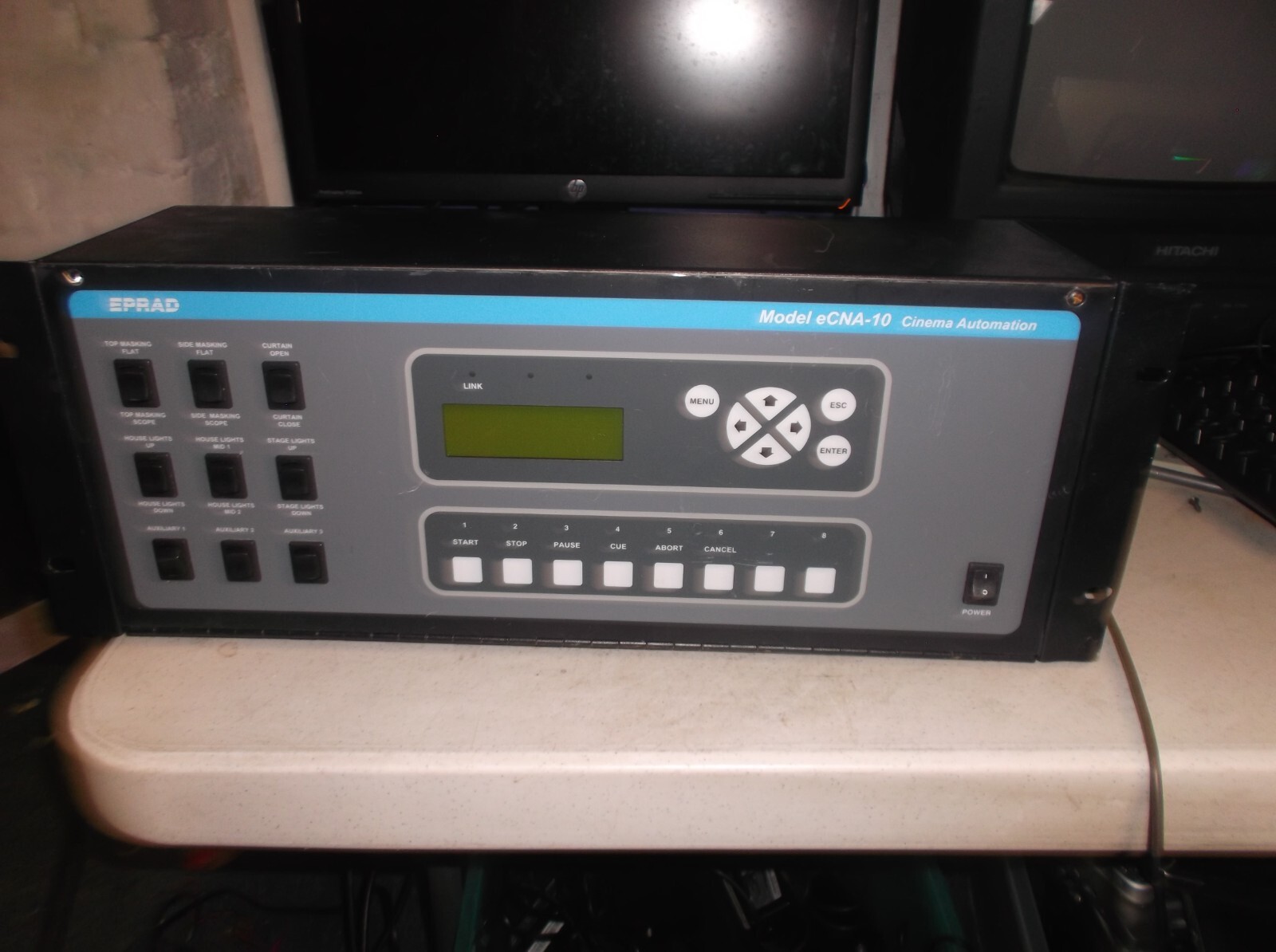 Eprad eCNA-10 D-Cinema Automation System rack mount with power supply