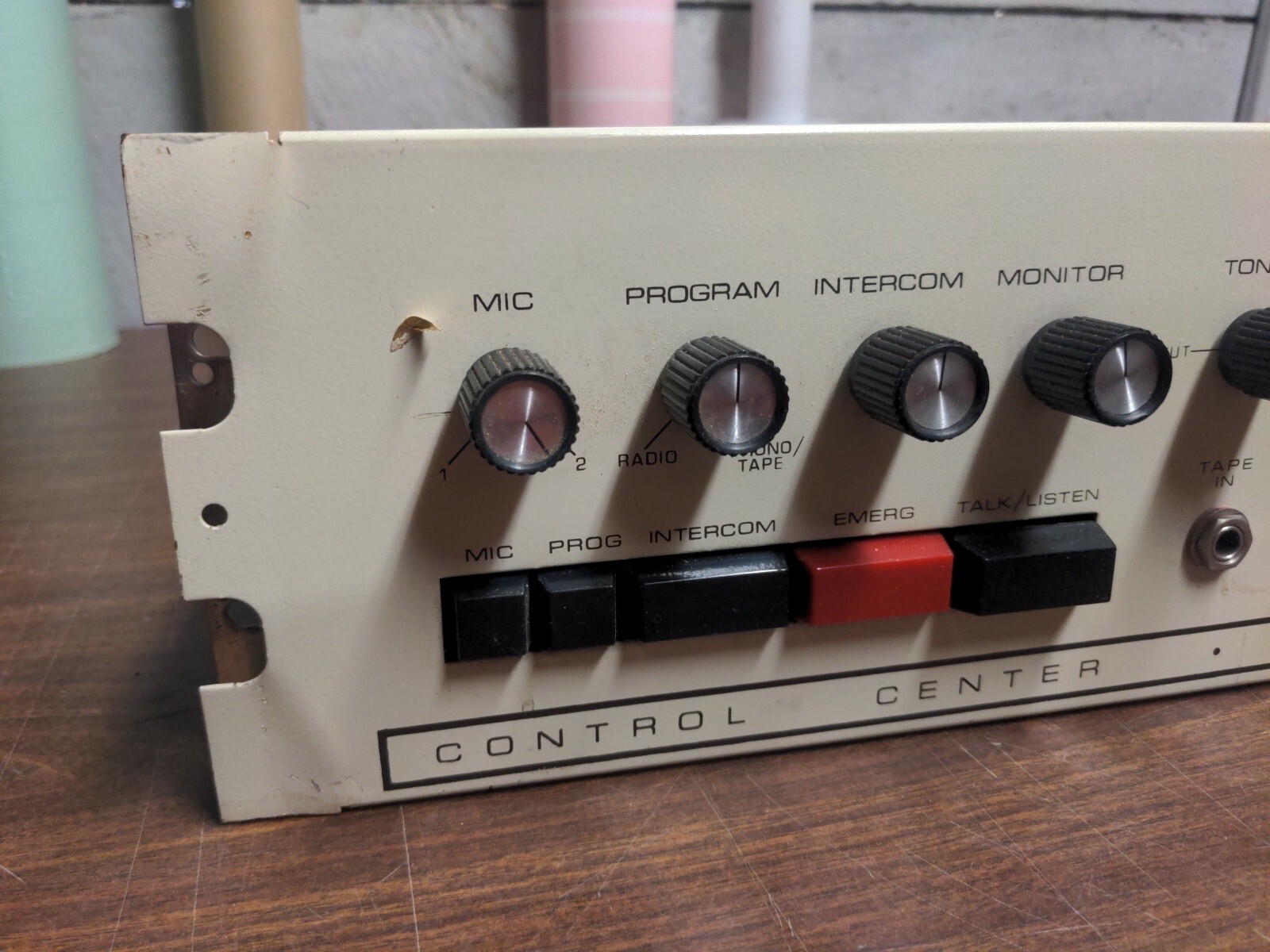 Bogen MCT-1 Intercom Control Center - Powers On But Not Tested - Rack Mountable