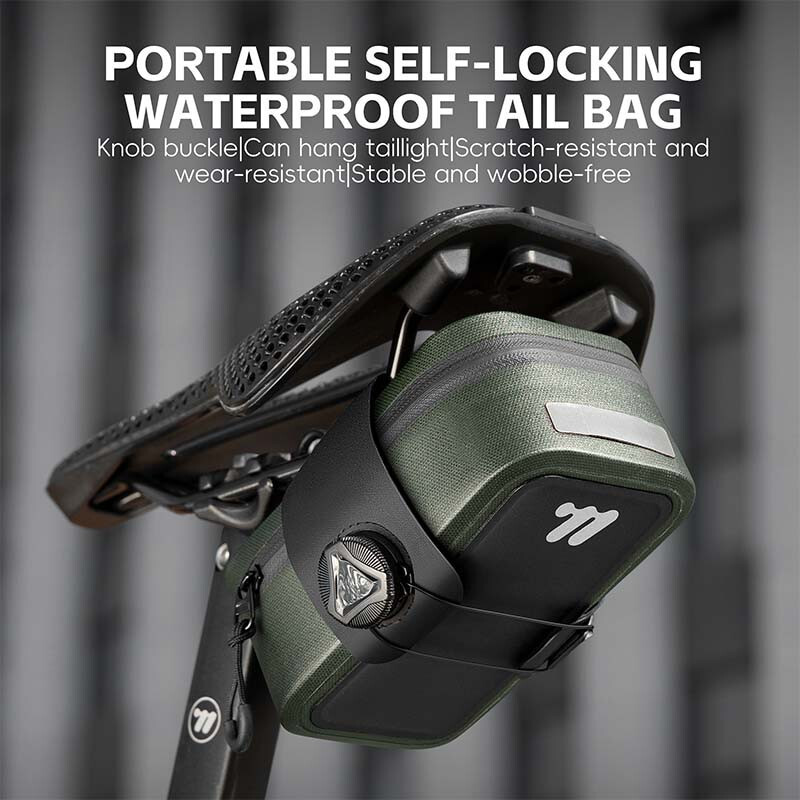 WEST BIKING Mini Bicycle Seat Saddle Tail Bag Waterproof Bike Storage Tool Bag