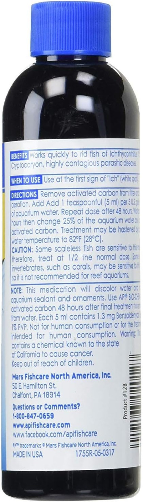 Liquid Super Ick Cure, 8-Ounce (2 Pack)