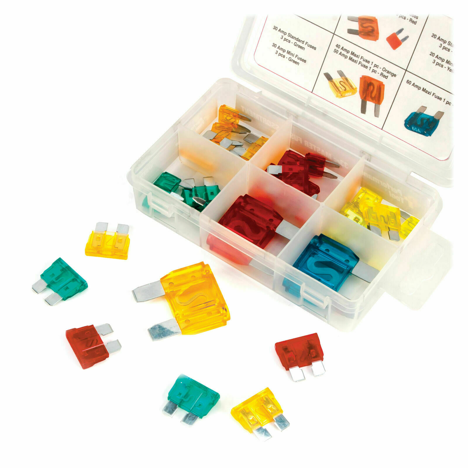 PERFORMANCE TOOL FUSE ASST MASTER 33PC W5370 NEW