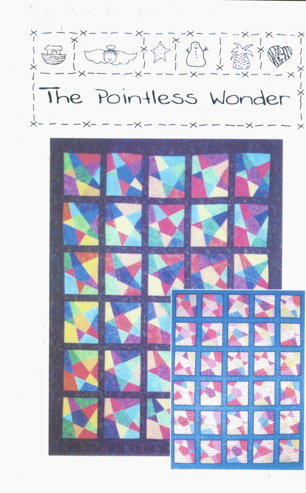 The Pointless Wonder Quilt Quilting Pattern by Quilt Country QC111