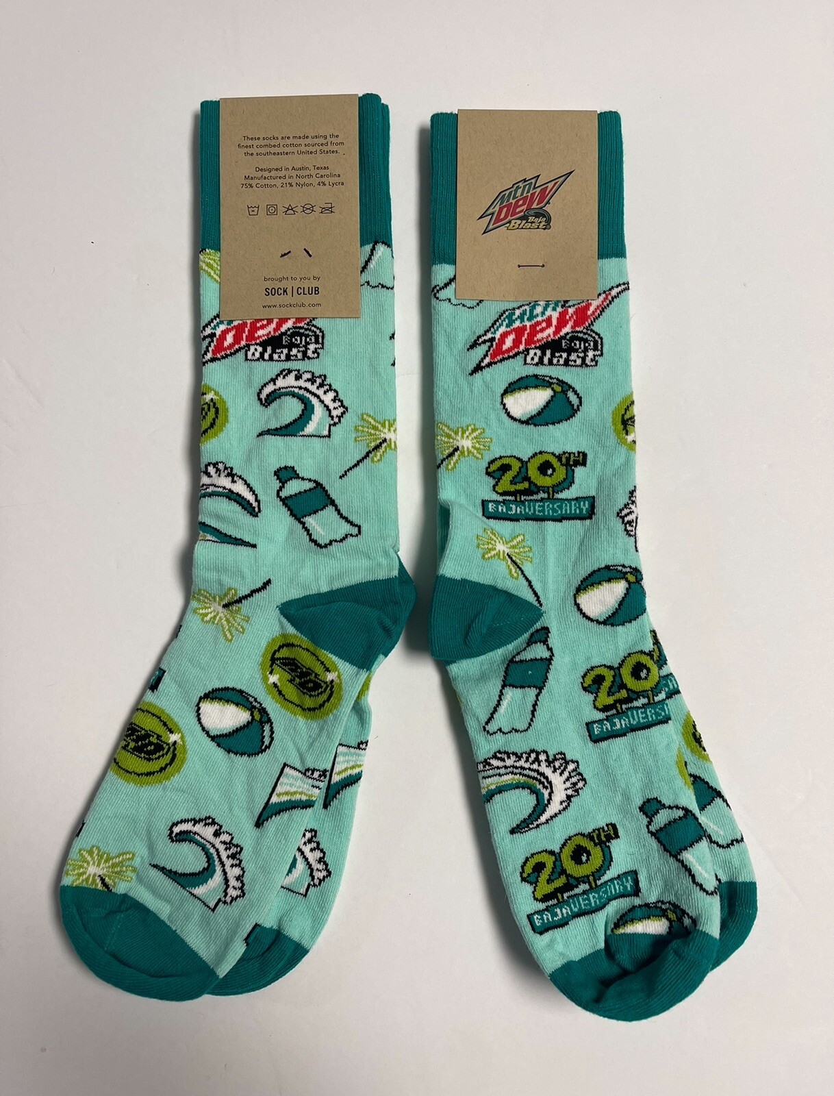 Mtn Dew Baja Blast 20th Anniversary BUNDLE !!