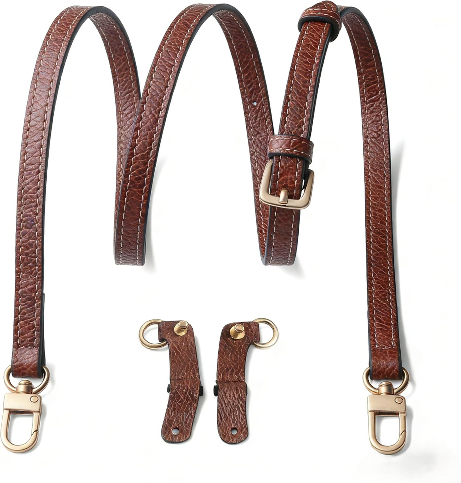 Adjustable Leather Crossbody Strap for Longchamp Mini Bag - Premium Shoulder