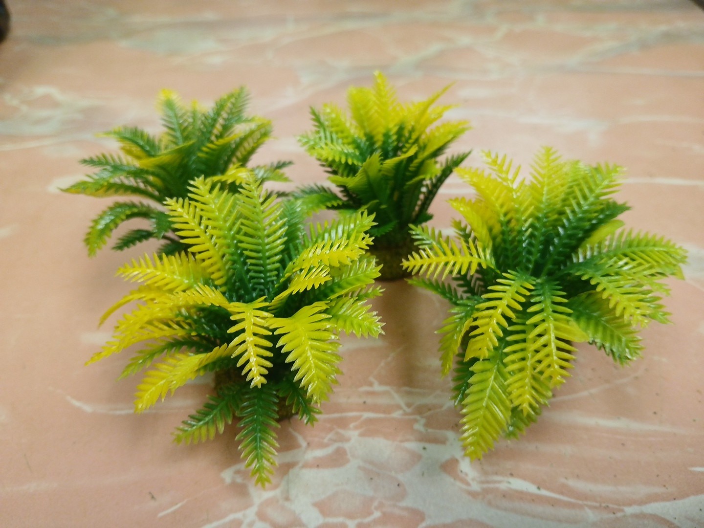 4 based Landscape Model Lush Yellow Jungle Fern wargaming scenery terrain 2"