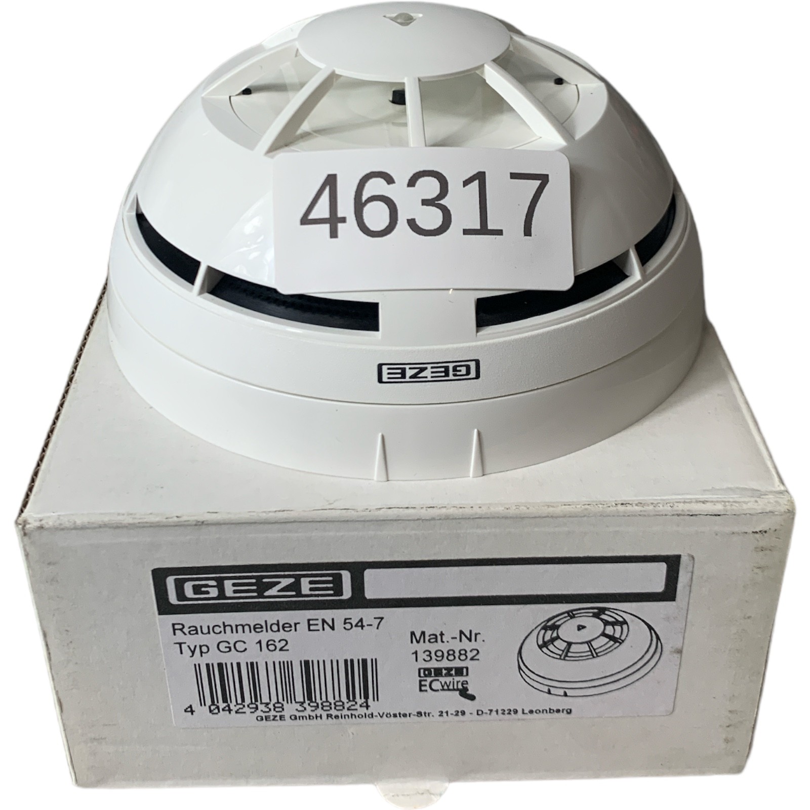 GEZE GC 162 Smoke Detector 139882