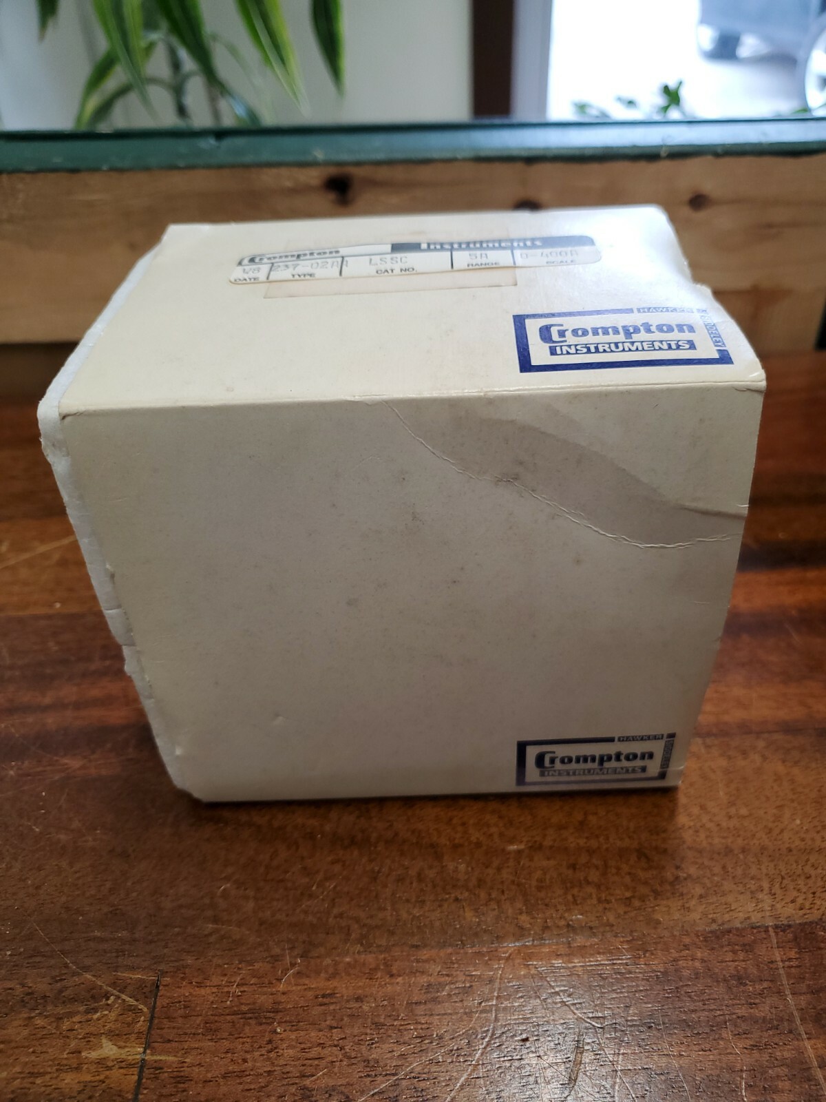 CROMPTON 237-02AA-LSSC-5A 0-400AC AMPERES METER NIB