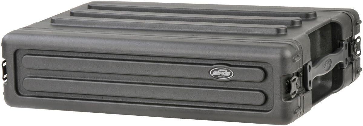 SKB Roto-Molded 2U Shallow Rack (1SKB-R2S)