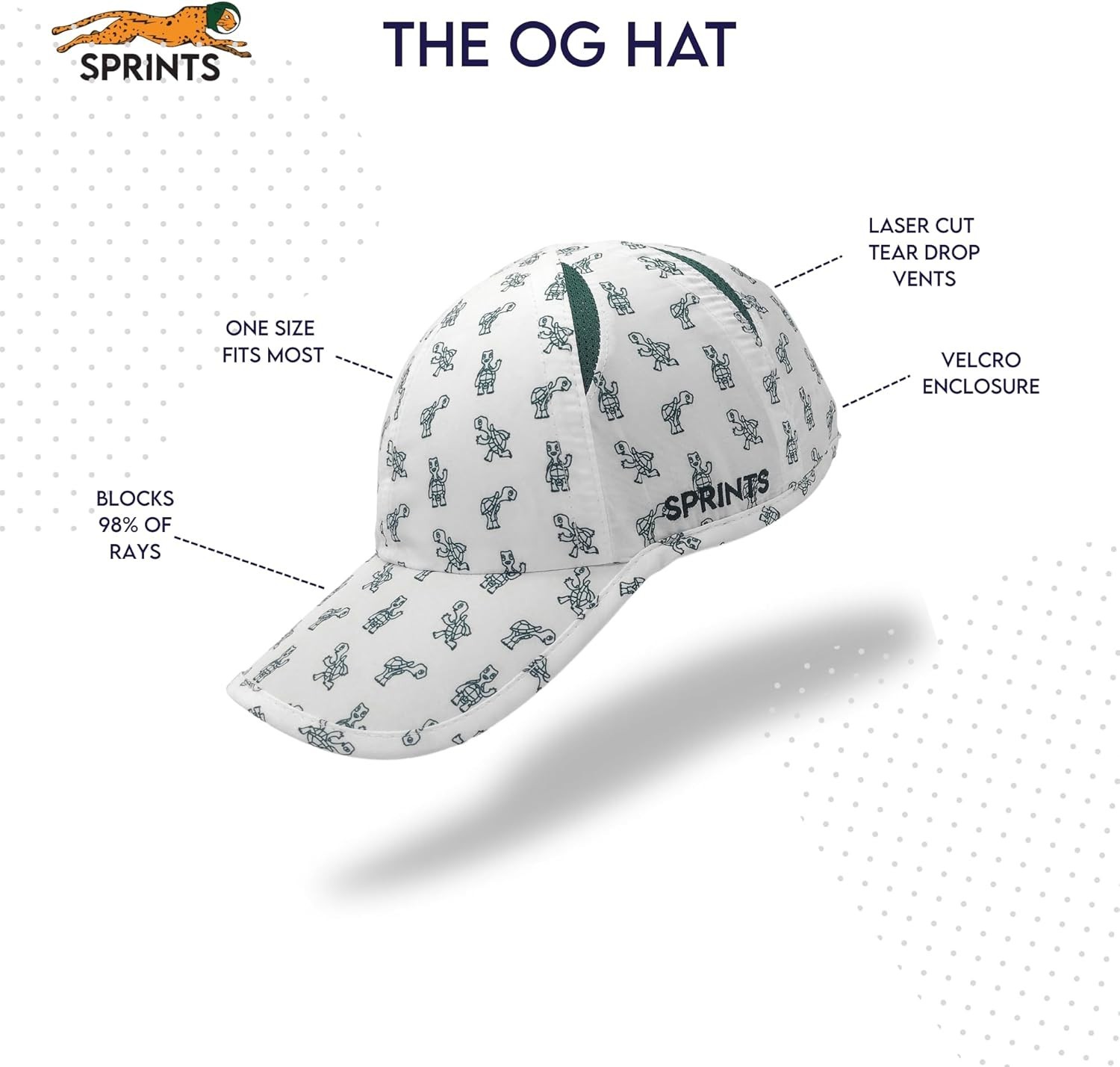 Lightweight Performance Running Cap