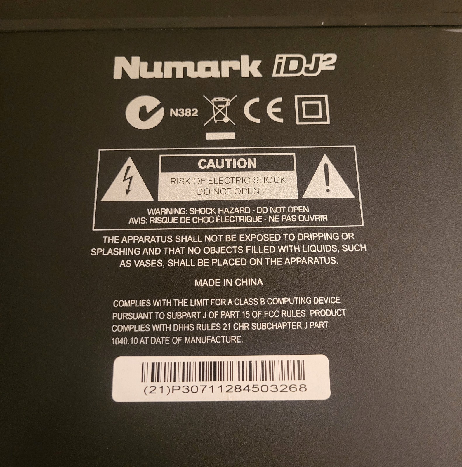 Numark iDJ2 DJ Mixing Console Compatible with iPod Mobile DJ System