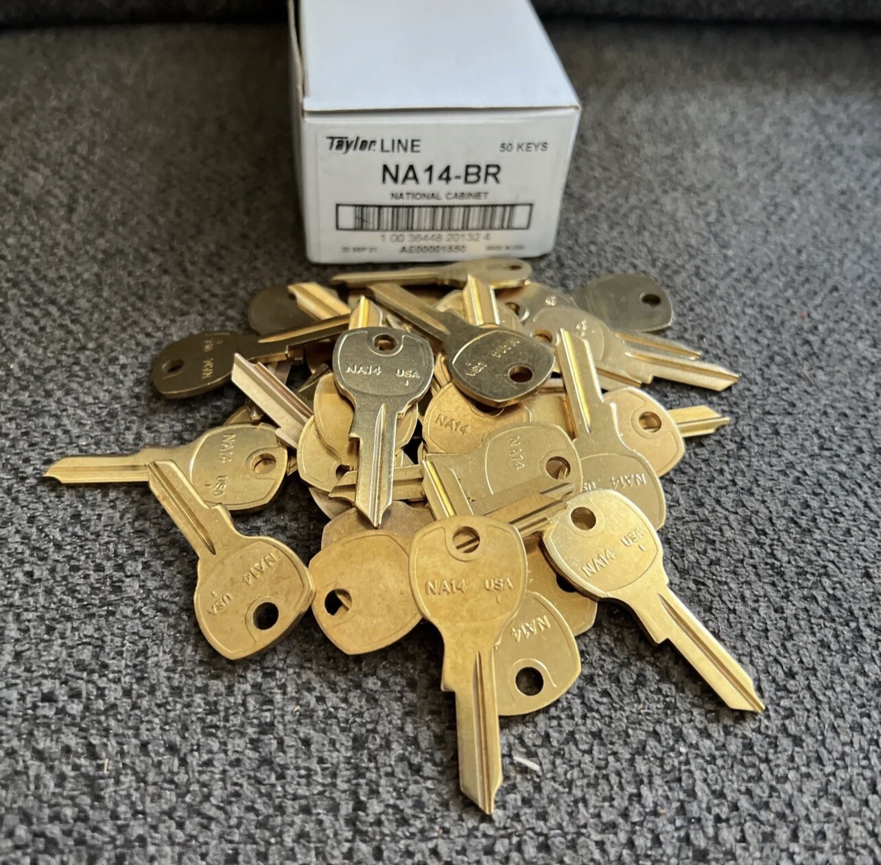 35 Taylor Line National Cabinet NA14-BR Key Blanks Locksmith Mailbox 1/1 On eBay