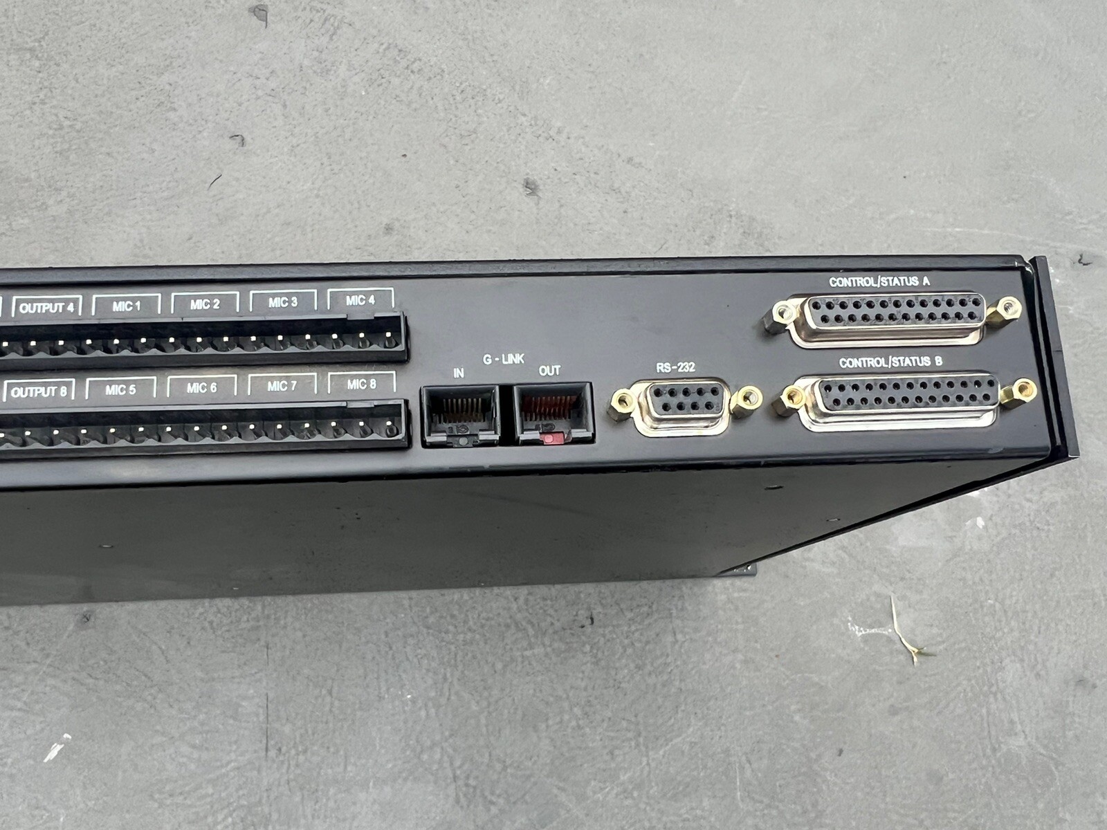 Gentner AP800 Audio Conferencing System, Microphone Mixer