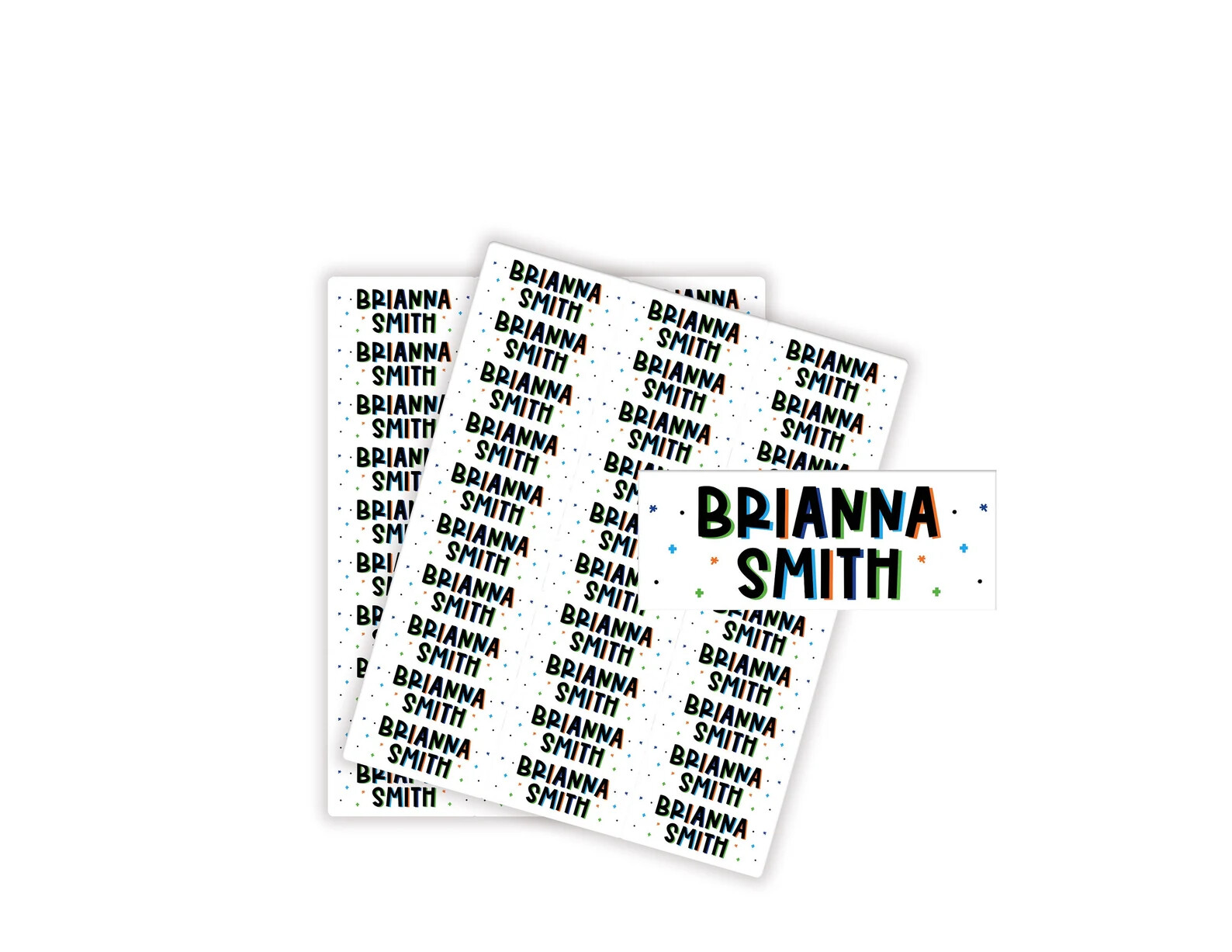Boy Name Label | Name Labels | Waterproof Vinyl School Supply Stickers