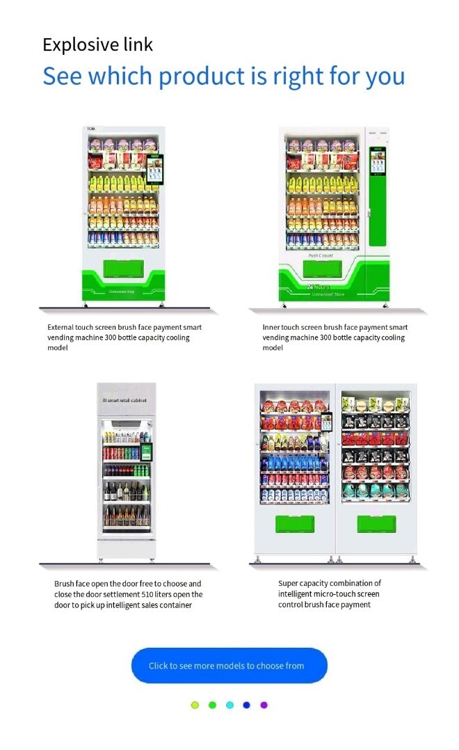 AI normal tempreture customized snack vending machine-deposit price not full