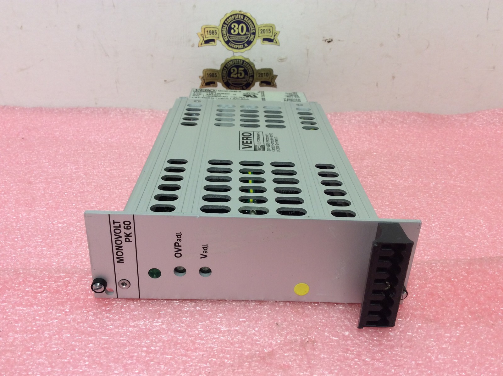 VERO Monovolt MONO PK60-III Type 116-10063D 115/230VAC Power Supply