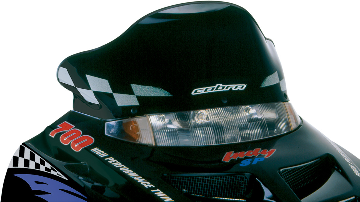 POWERMADD Windshield - 10" - Black - Polaris 11220