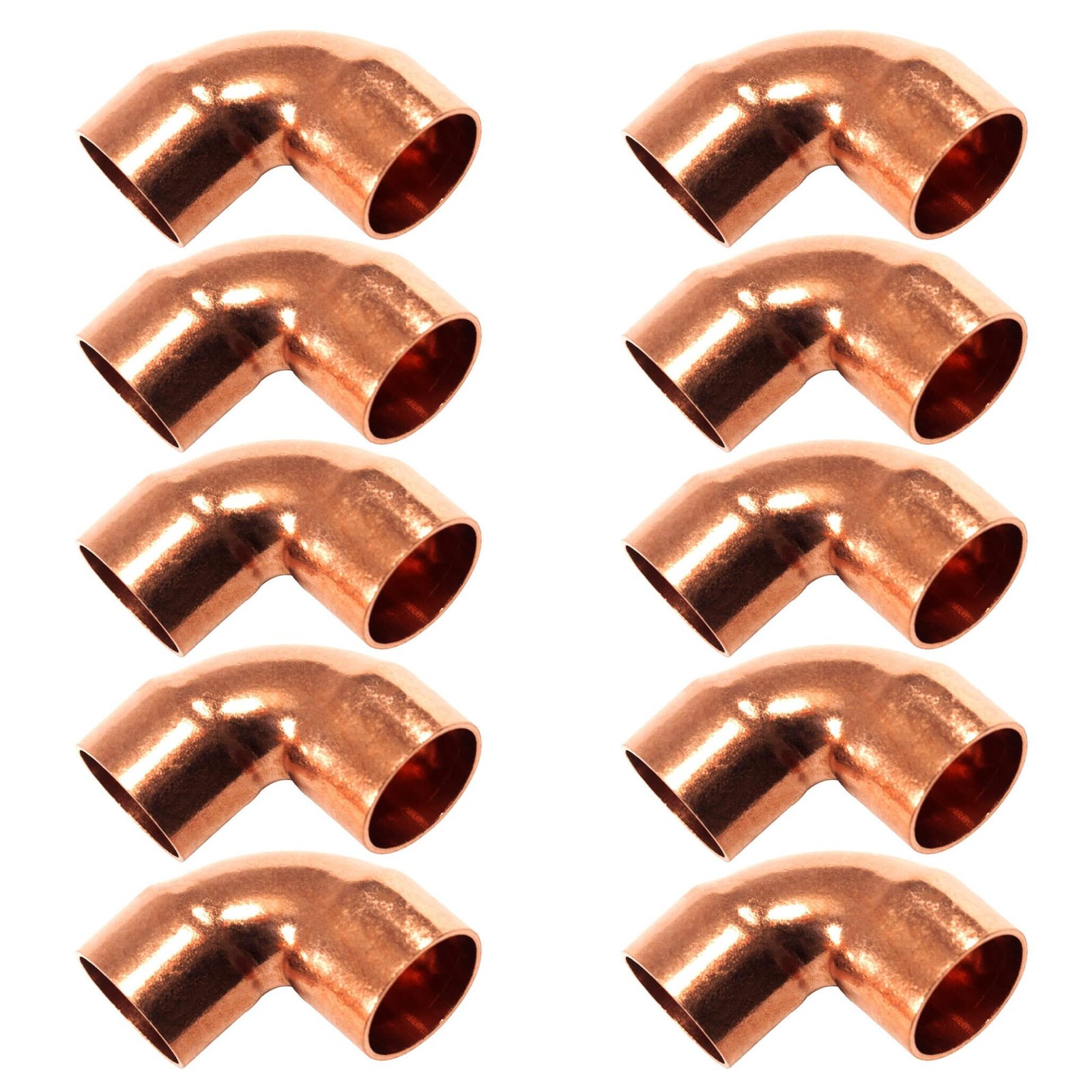 Appli Parts AP-C058B10 5/8 90 Degree Elbow Short Turn Copper pipe fittings CxC S