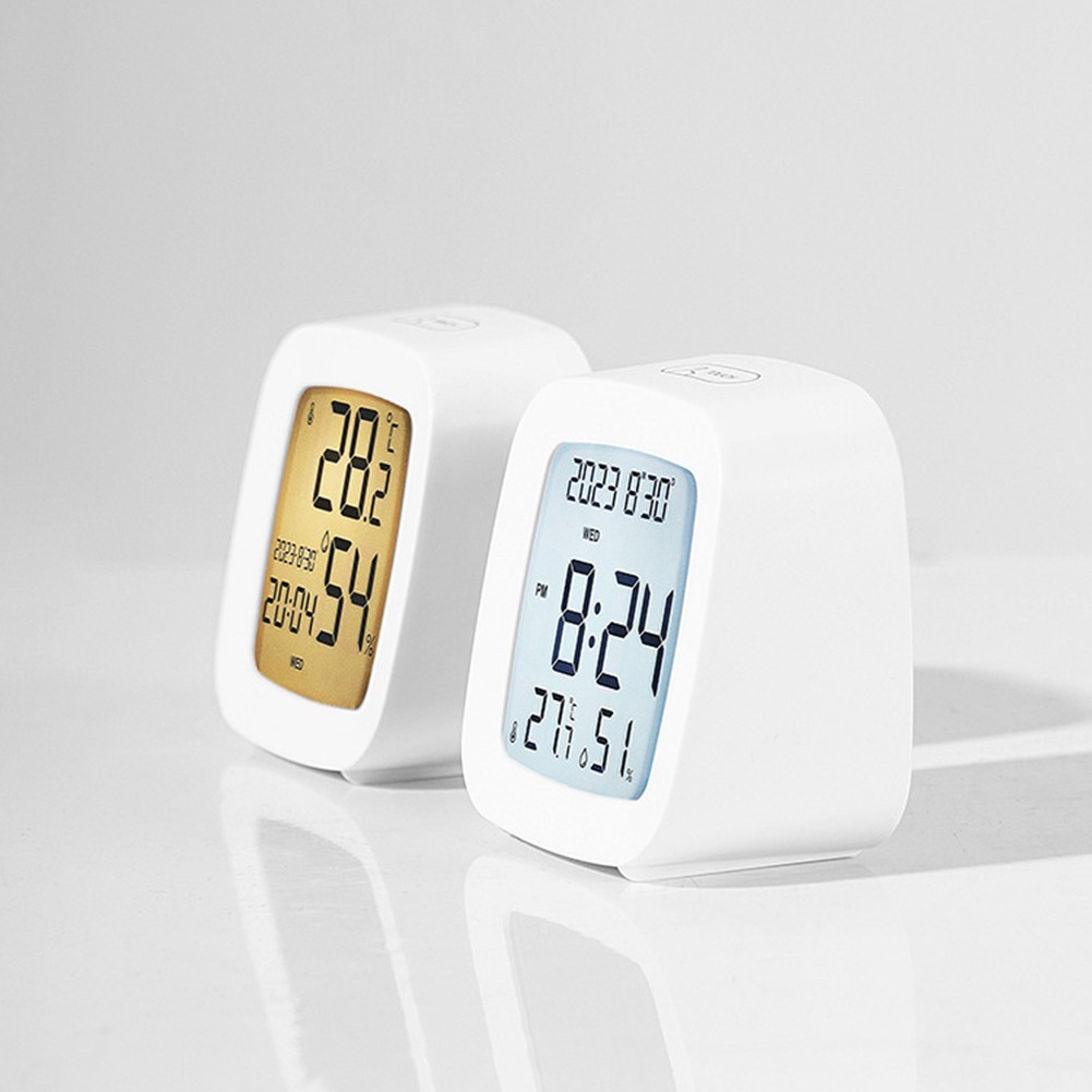 Smart Voice Activated Alarm Clock with LCD Temperature Humidity Calendar