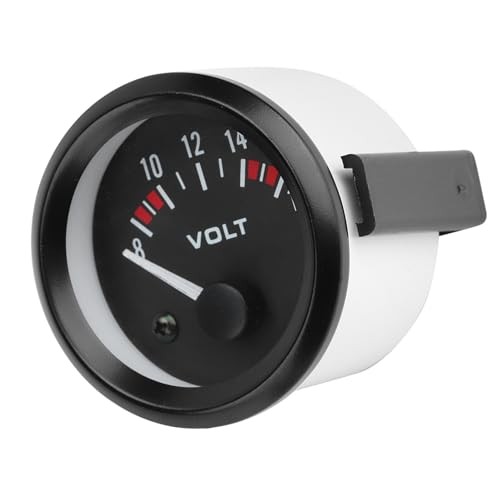 2" 52MM 12V Voltmeter,Car Mechanical Volt Voltage Meter Gauge with