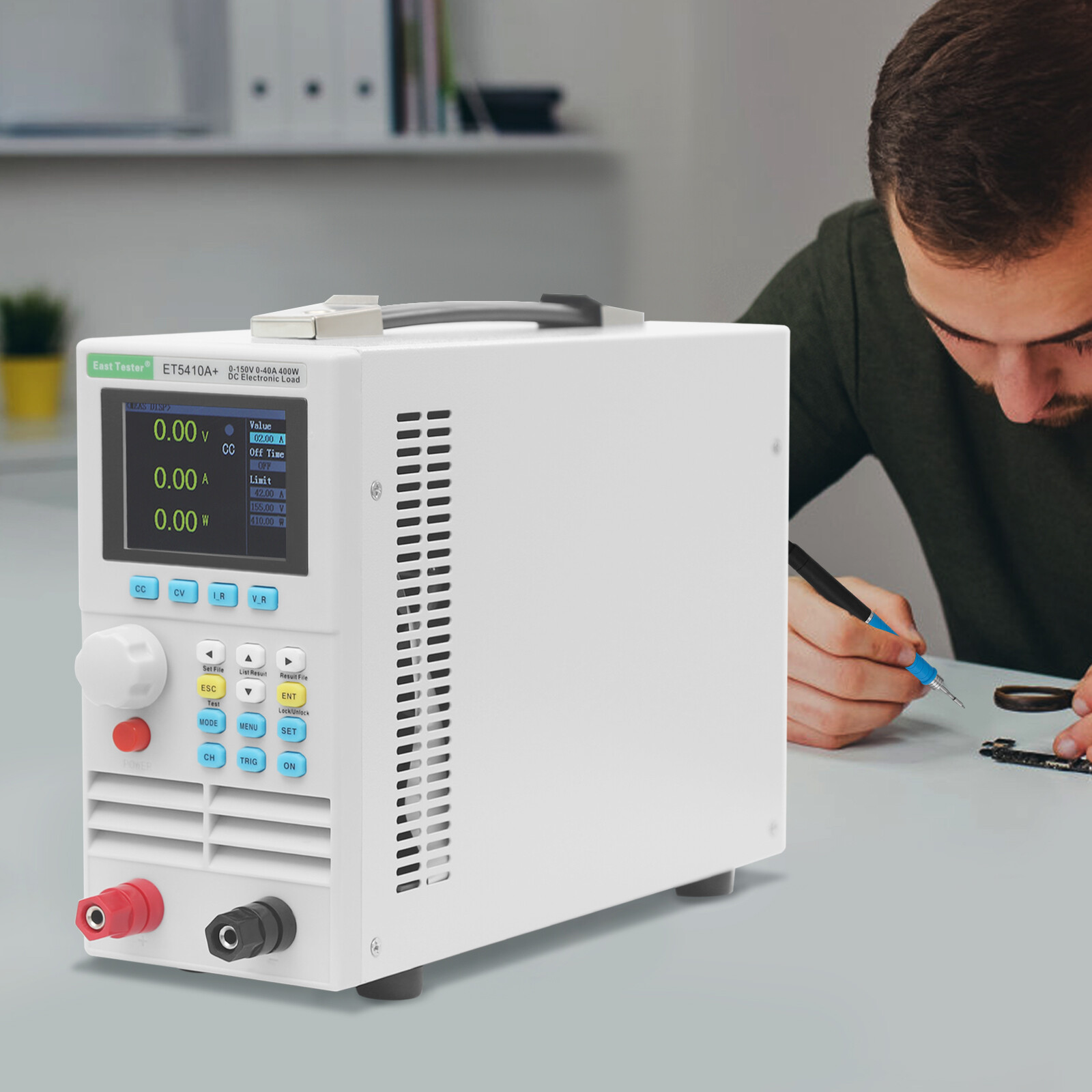 Single channel DC electronic load meter 400W 150V 40A