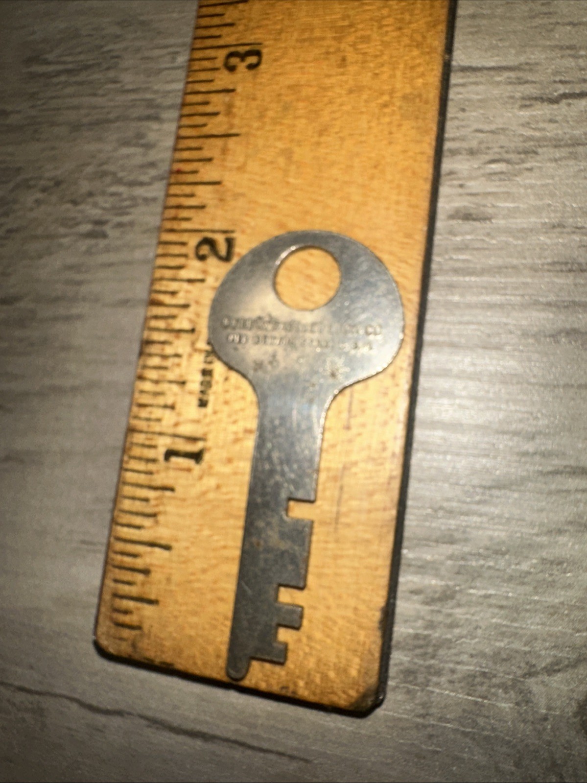 Antique Corbin Key Flat Key #BCF5