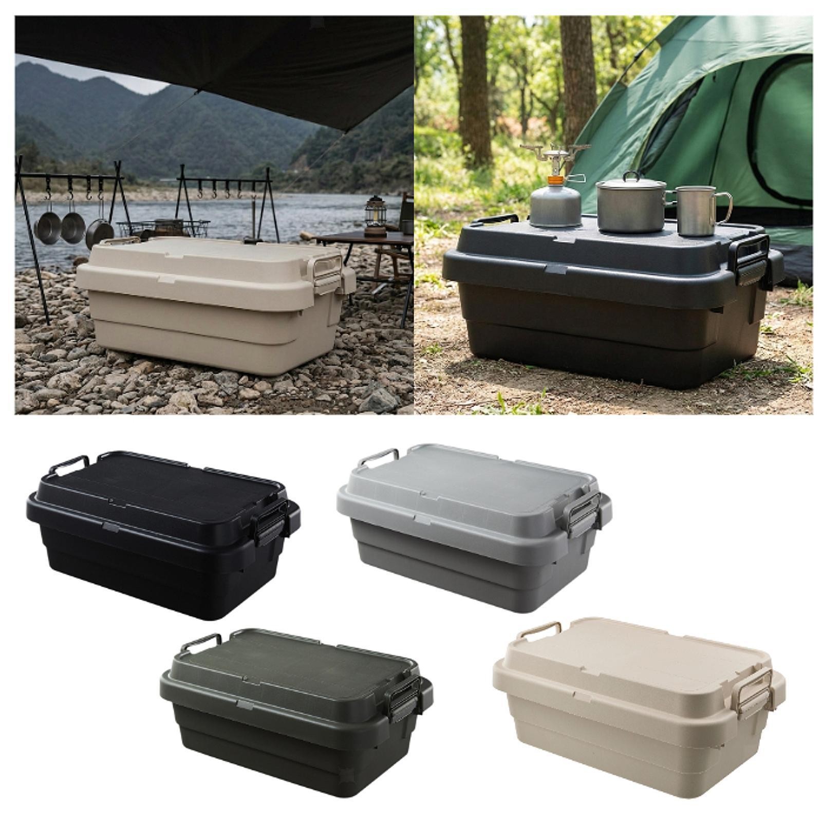 Trunk Cargo Box Trunk Organizer Multifunctional Space Saving Stacking Low