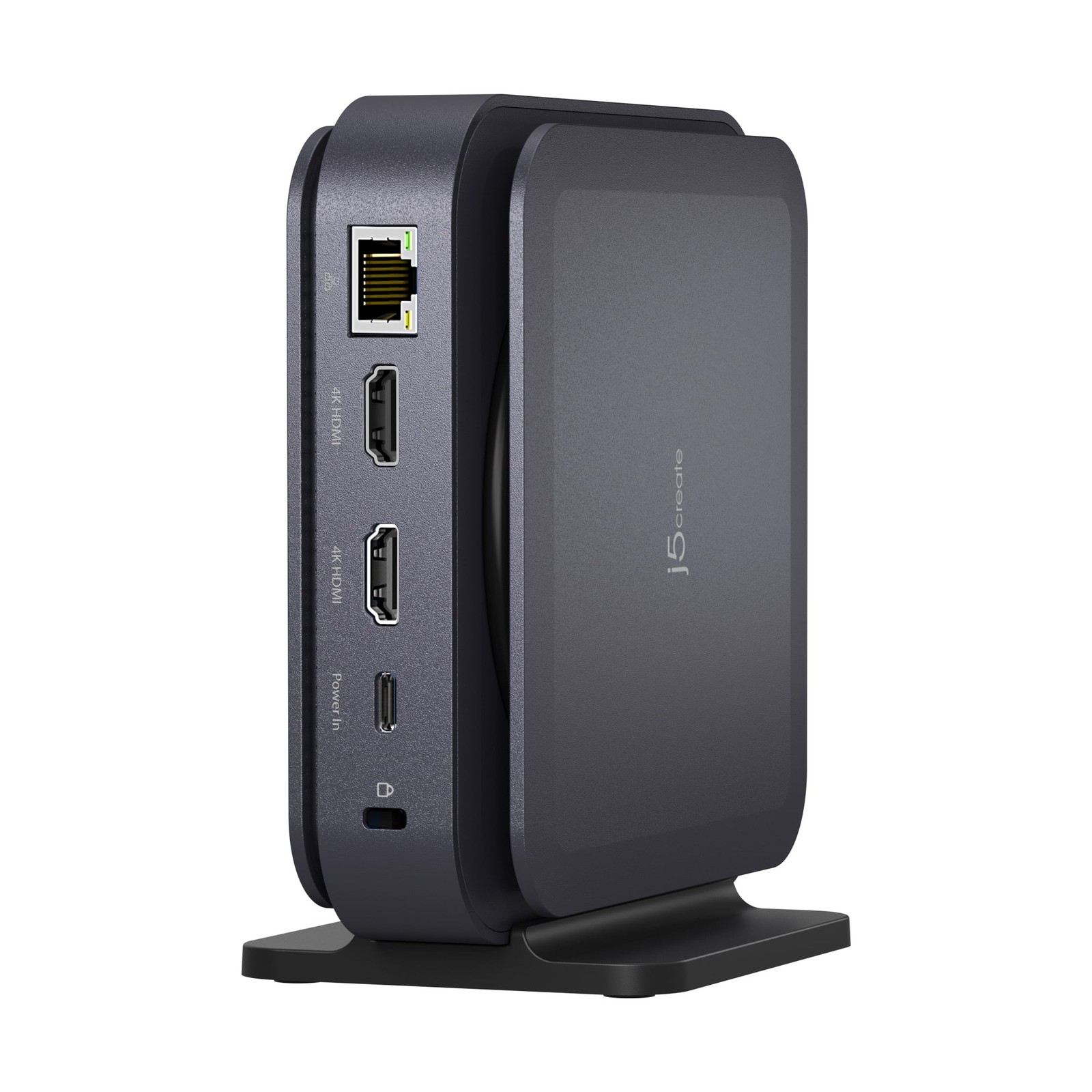 J5create JCD3198 USB-C Dual 4K HDMI Dock Without PD 3.1 Pass Through Charging