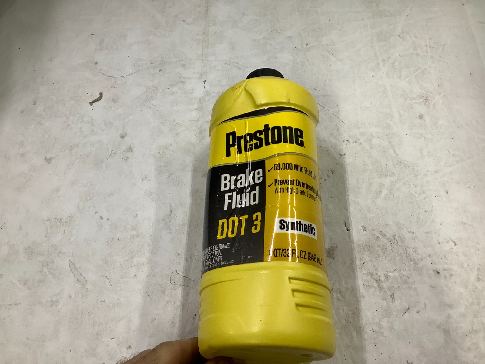 Prestone Synthetic Brake Fluid 32 oz Hi Temp ABS Brake System Protection New