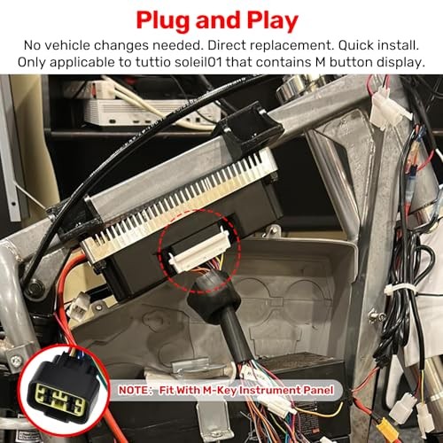 OEM Controller Main Wire Line Harness for Tuttio Tutti Soleil01 with M Button
