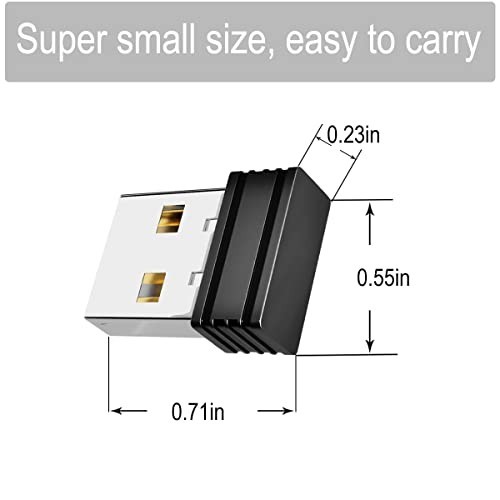 NEW Undetectable Mouse Jiggler USB Mover Plug-and-Play Keep Computer Awake Black