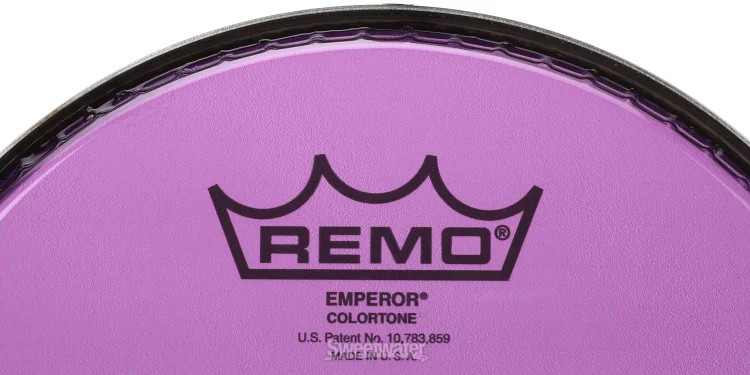 Remo Emperor Colortone Purple Drumhead - 8 inch