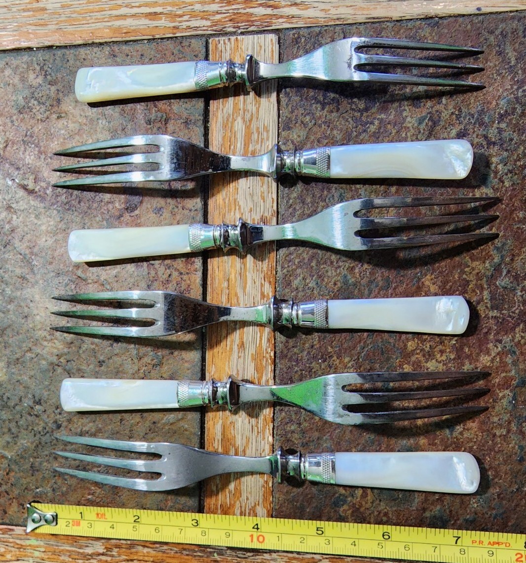 LOT OF 6 RARE KOTTLE CUTLERY CO GERMANY 🇩🇪 MOP DINNER 🍽- LUNCHEON FORKS