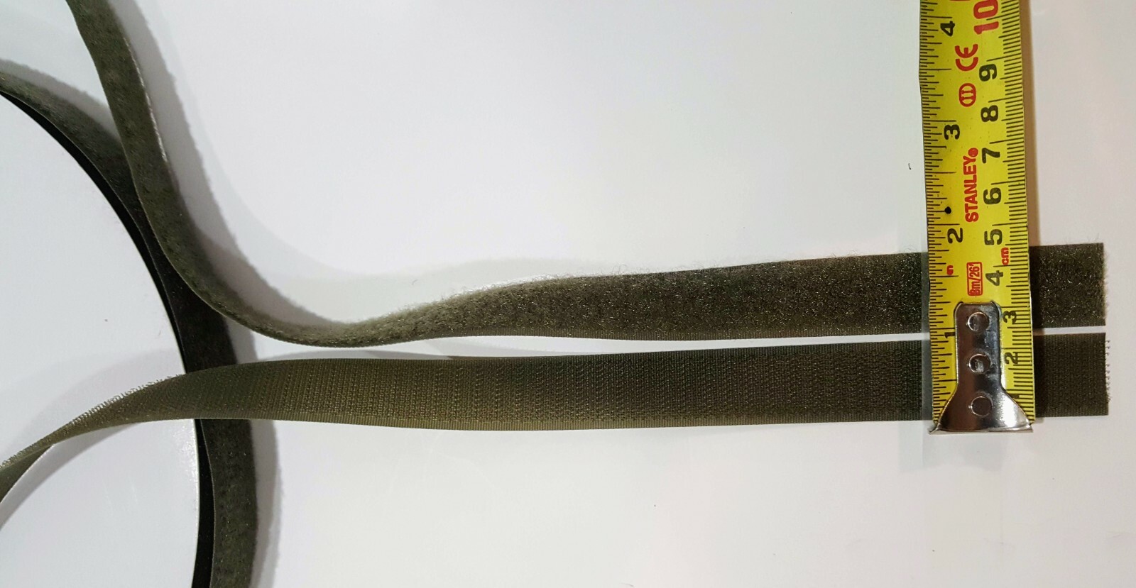 VELCRO 20 mm wide X 1’ (12”) Standard non-adhesive Sew on  Stitch on  Hook Loop