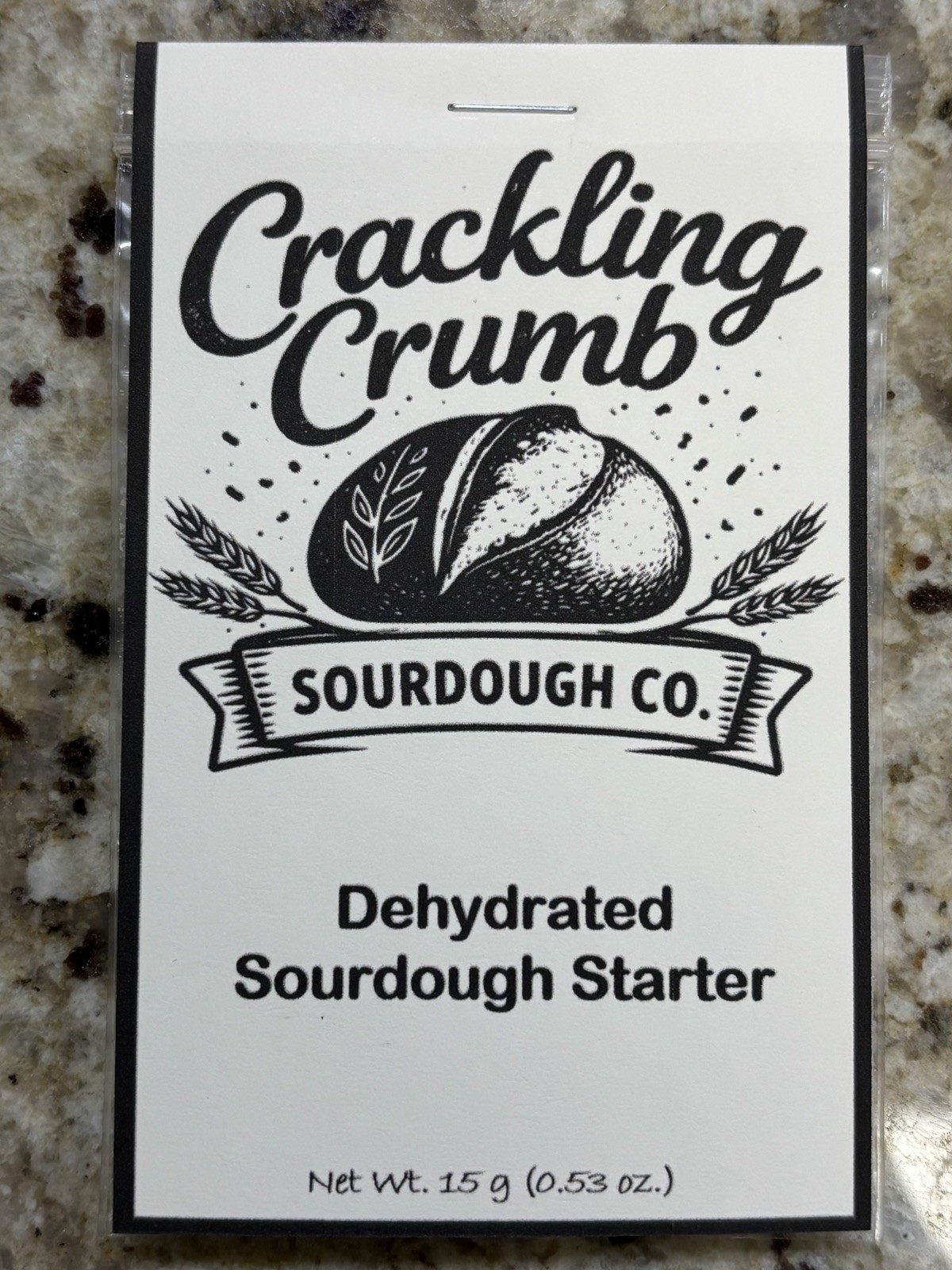 Active Dehydrated Sourdough Starter – Live Wild Yeast Culture for Bread Baking