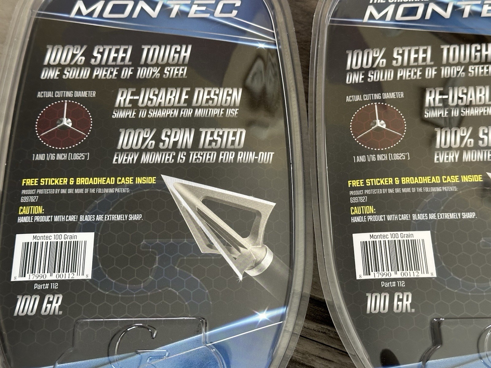 G5 Montec 100gr Broadheads (2 pack Bundle)