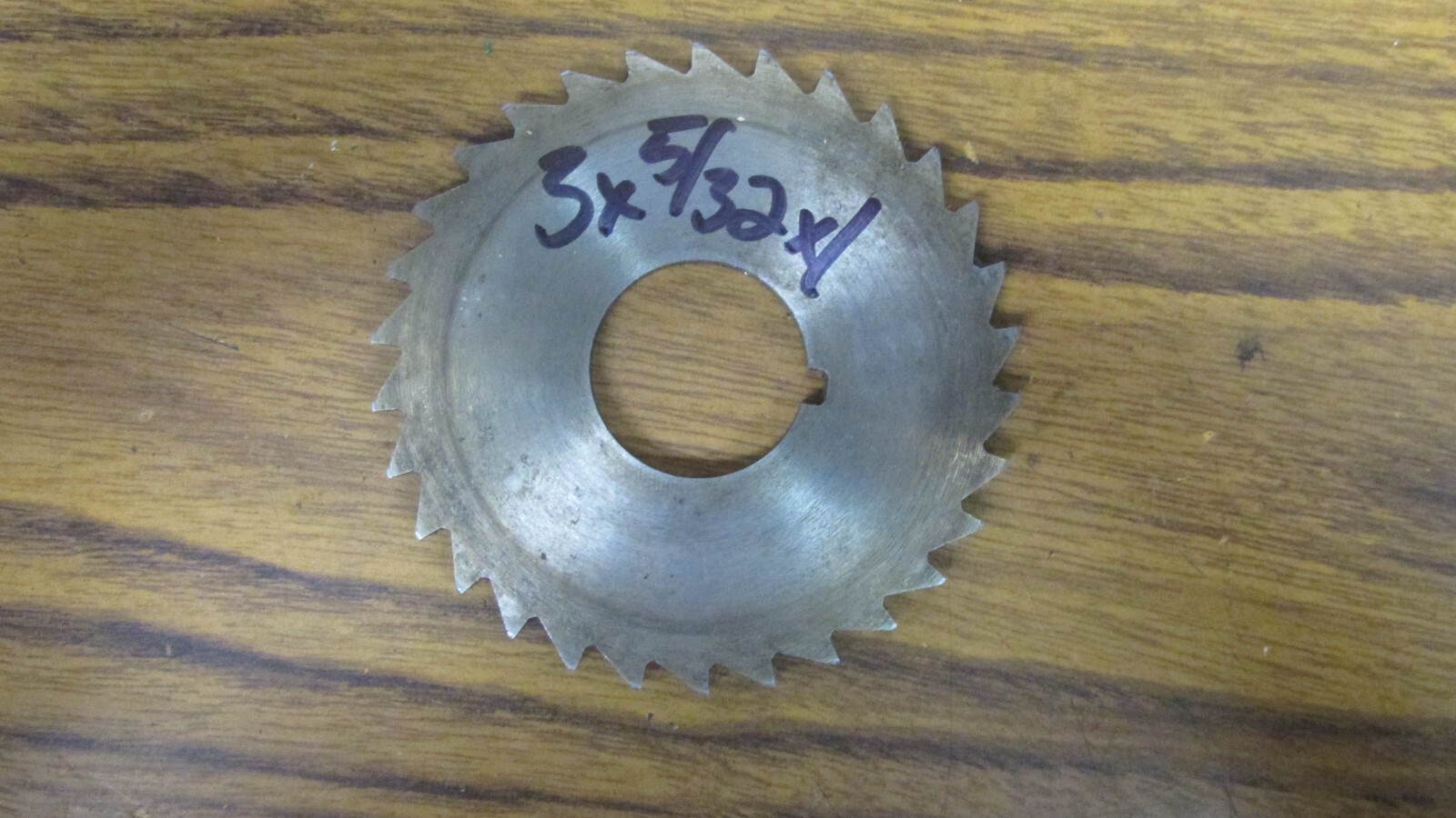 3.0" x 5/32" x 1.0" HSS Side Slot Mill Cutter