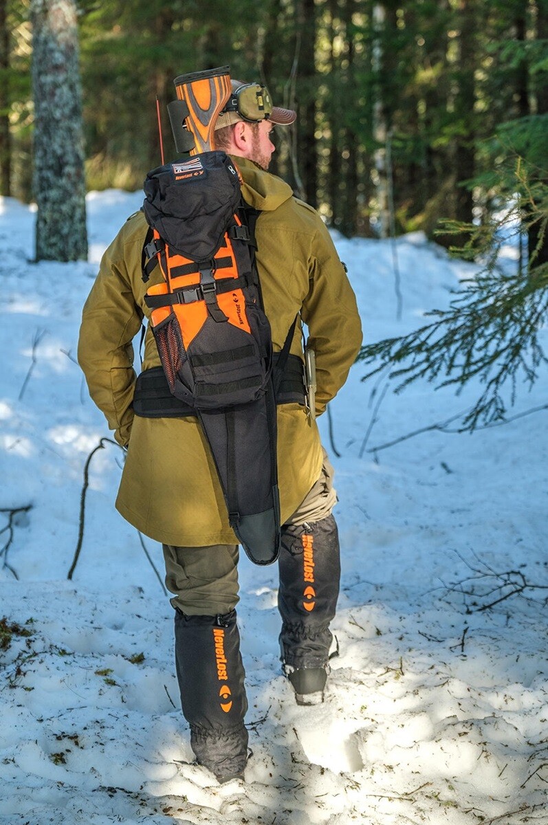 NeverLost AddOn Scout Hunting Backpack 28l Black/Orange