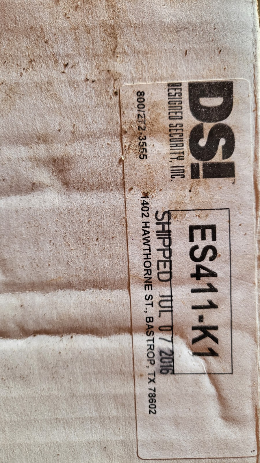 DSI ES411-K1 Keyed Door Prop Alarm [CTOKT]