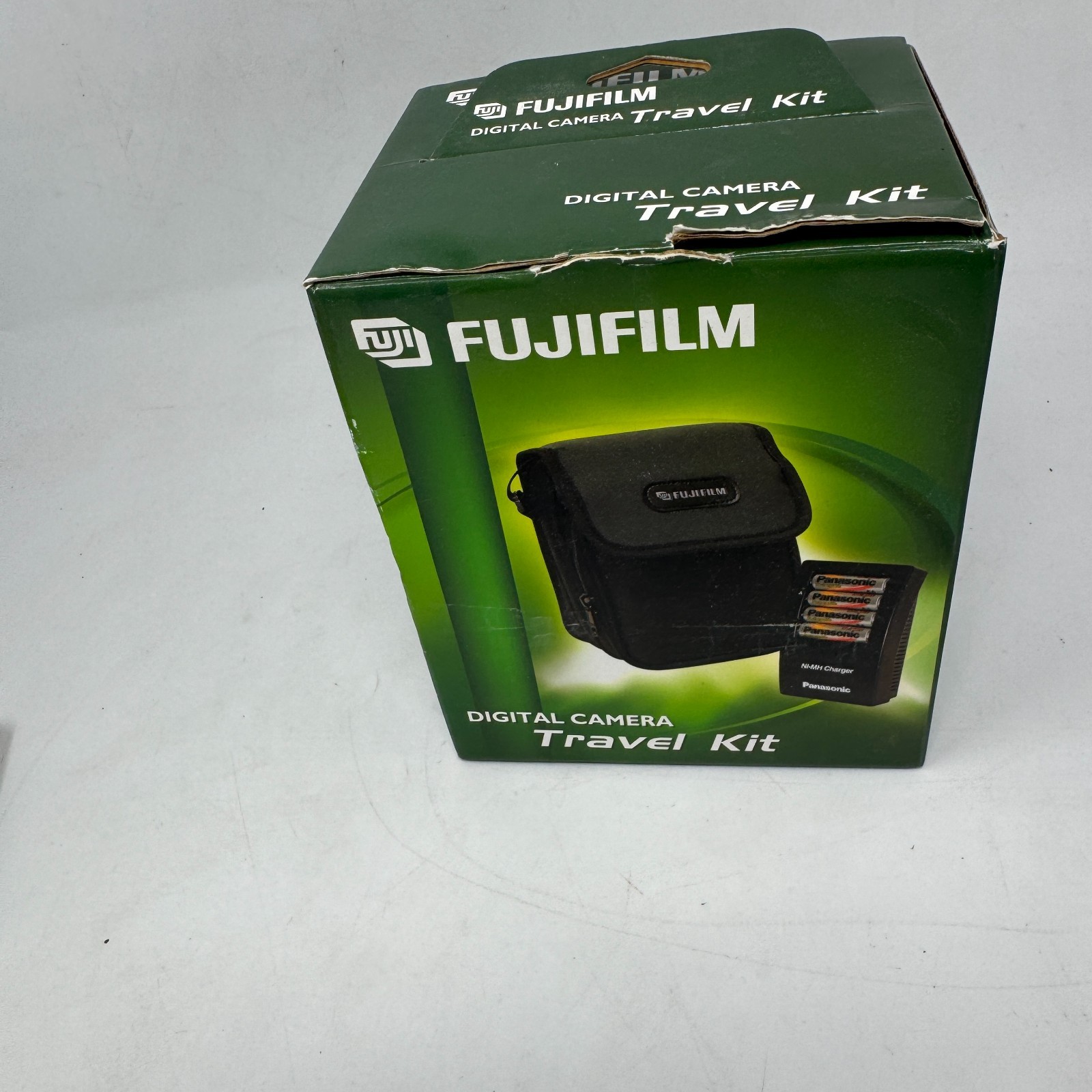 Fujifilm Travel Kit Case Battery Charger, Ac Adapter,Nimh Rechargeable Batteries