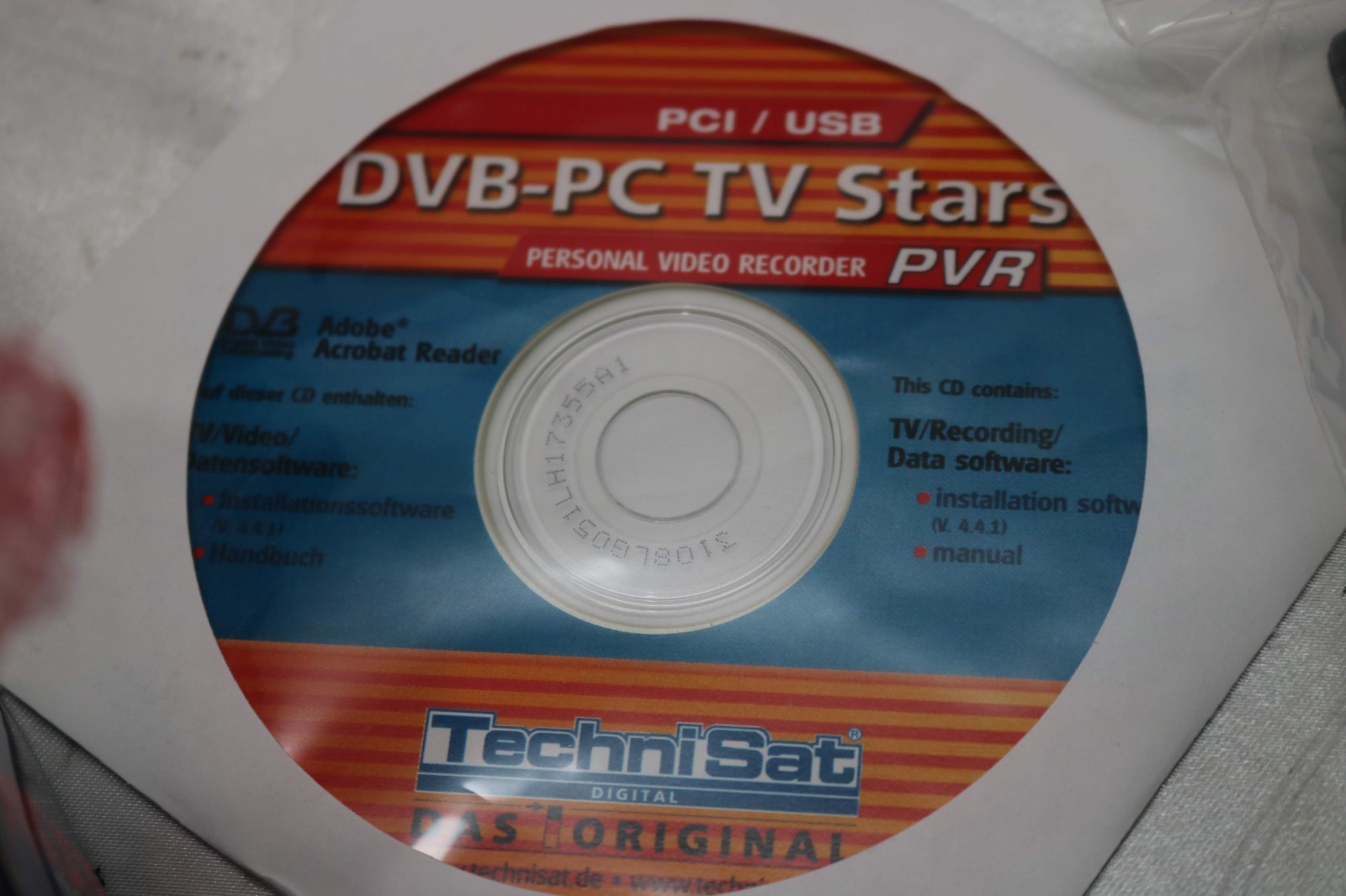 Set TechniSat AirStar HD5000 PCI USB Tuner Base Video Recorder