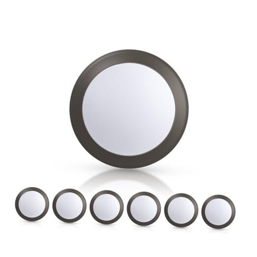 LED Flush Mount Ceiling Light, 5/6inch Surface 6 - Pack 5000K (Day Light)