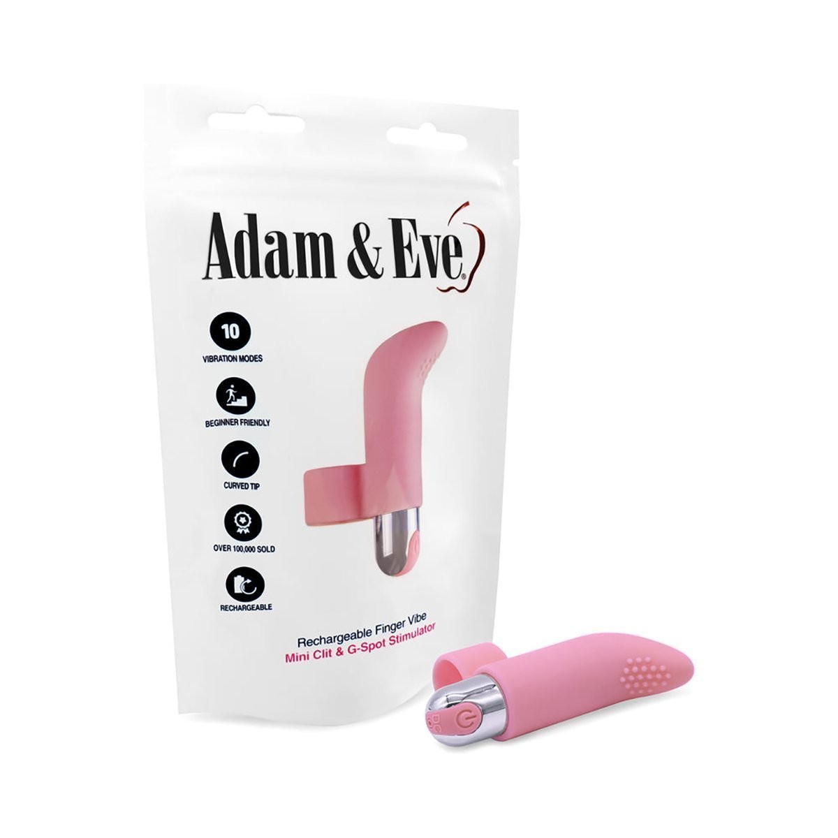 A&E Silicone Rechargeable Finger Vibe