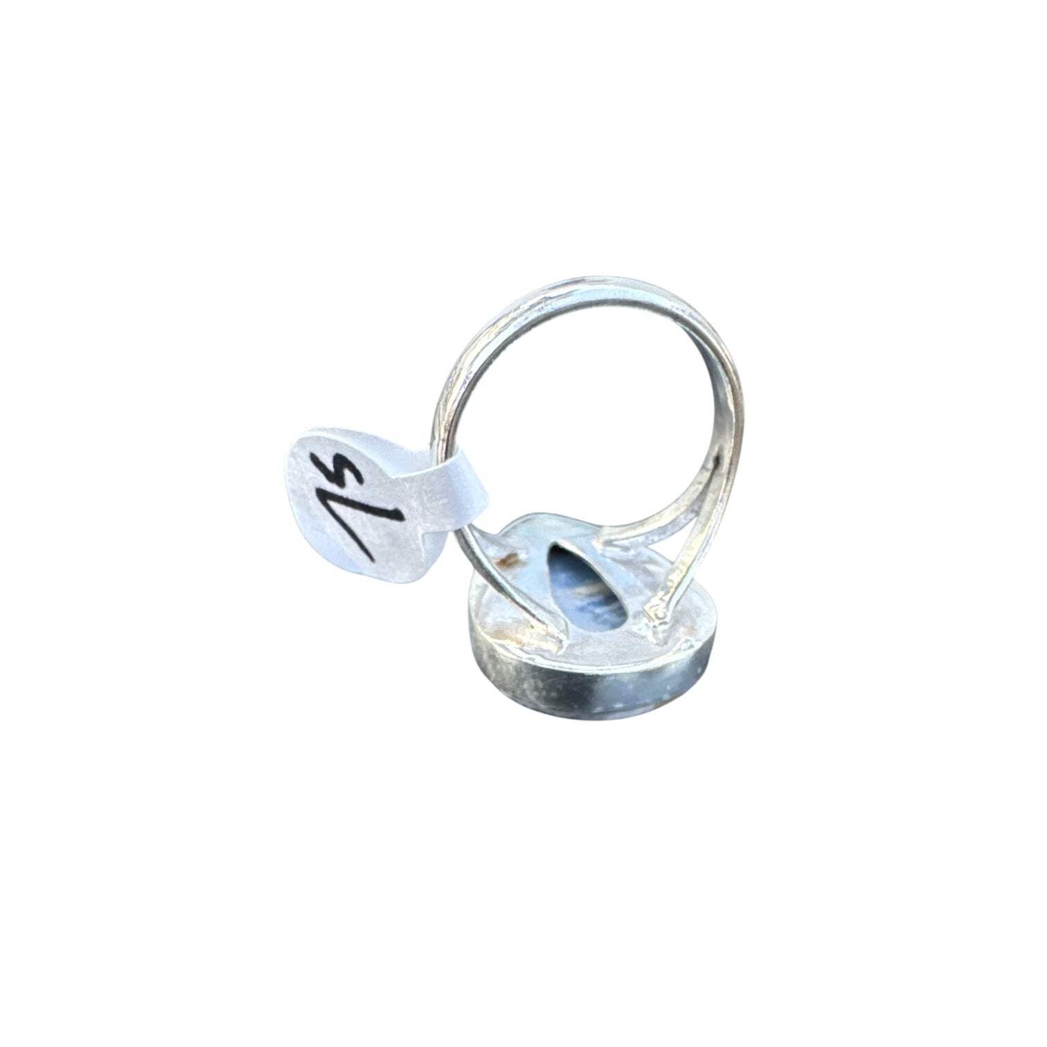 Scheelite Solid 925 Sterling Silver Ring 7.5
