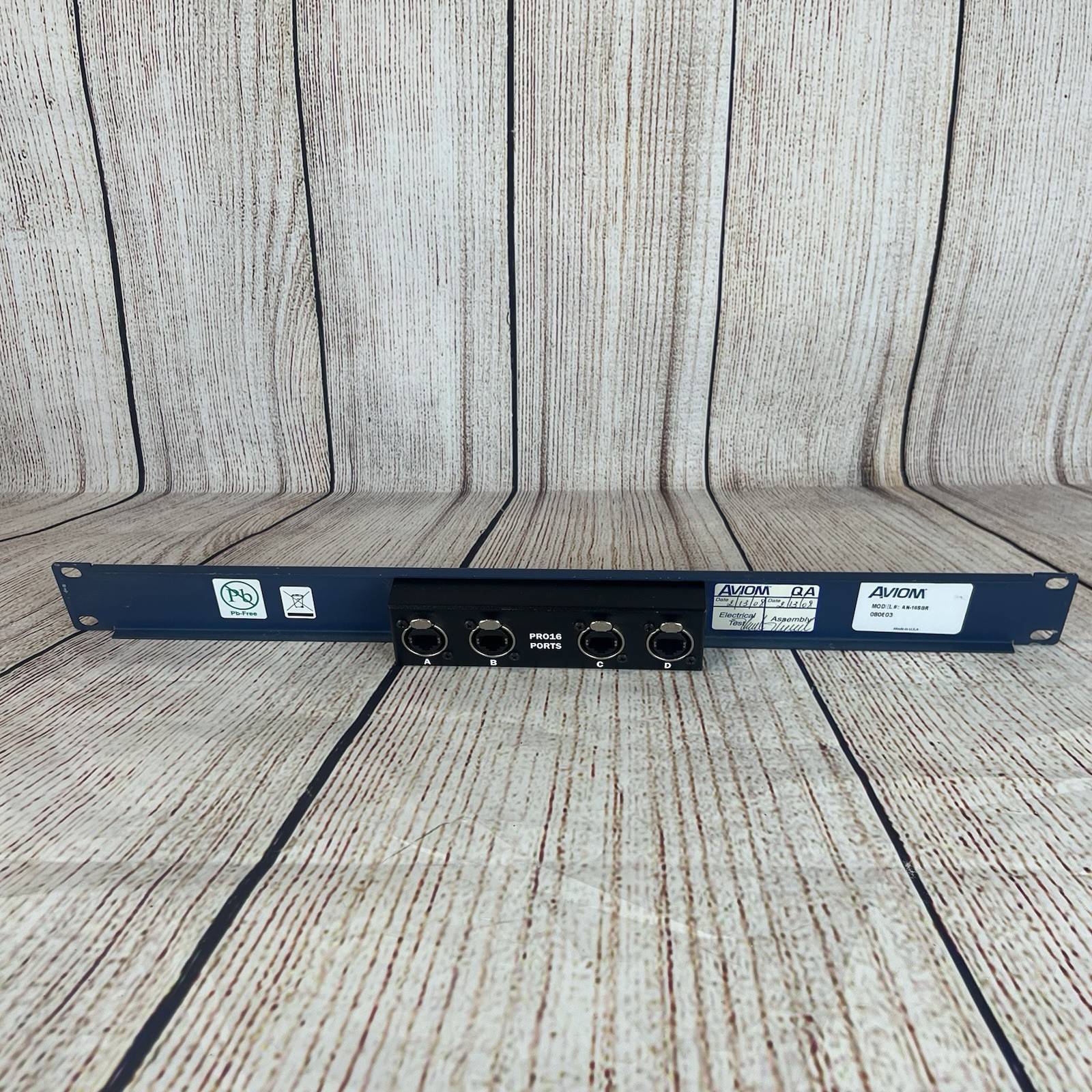 Aviom AN-16SBR A Net-System Bridge Blue Mountable
